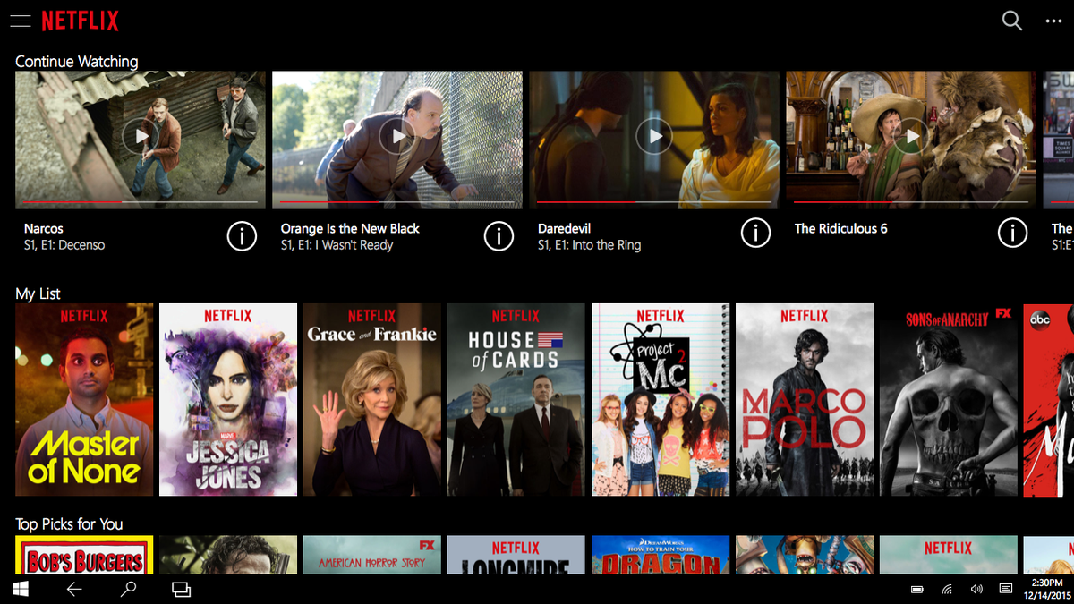 netflix app windows 10 64 bit 2018