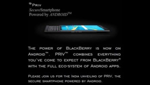 Blackberry Priv India Launch January 28 Image 1 Naija Tech Guide