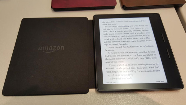 The  Kindle Oasis looks shockingly different