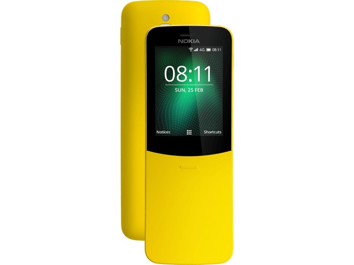 HMD brings back the banana phone, launches a Nokia 8810 4G