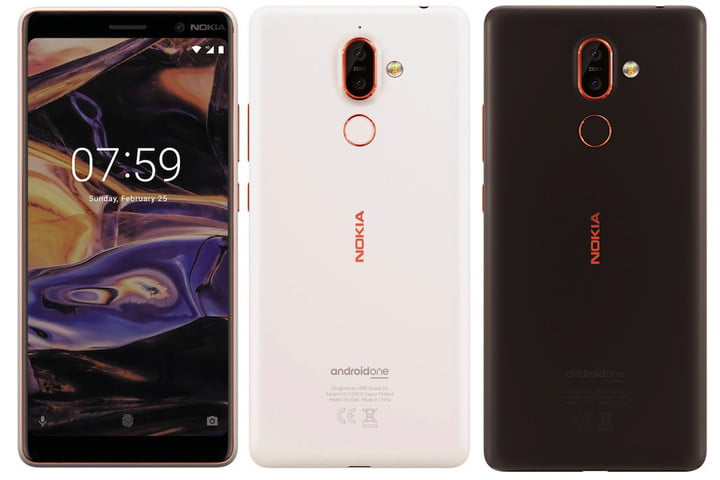 Nokia 7+ leaks heavily to showcase 18:9 screen, dual cameras and colour options