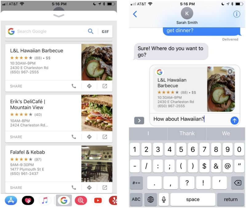 Google updates Search app for iOS, includes iMessage support, ‘drag and drop’ and more