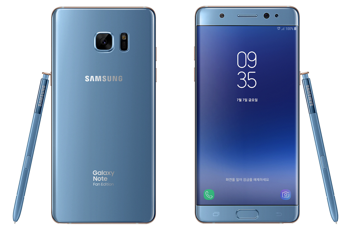 Samsung Galaxy Note 7 Fan Edition starts getting Oreo too