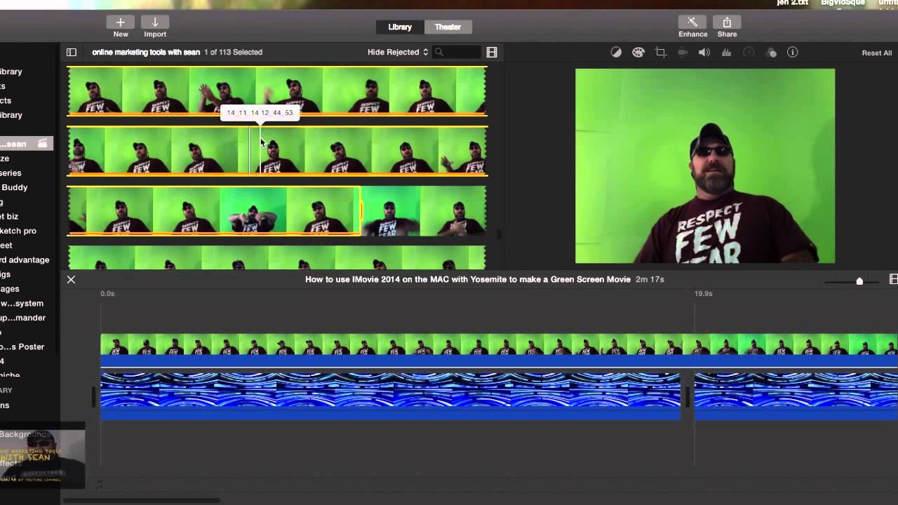 iMovies Gets Green Screen Support Feature