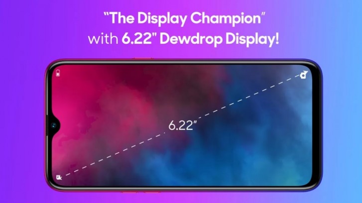 Realme confirms that the upcoming 3i will sport a massive 6.22-inch screen ﻿