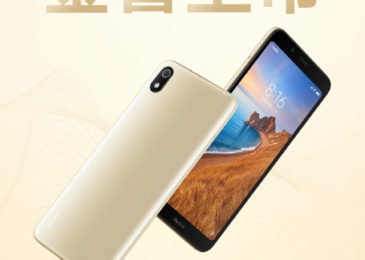 Xiaomi rebrands the Redmi 7A with Foggy Gold finish﻿