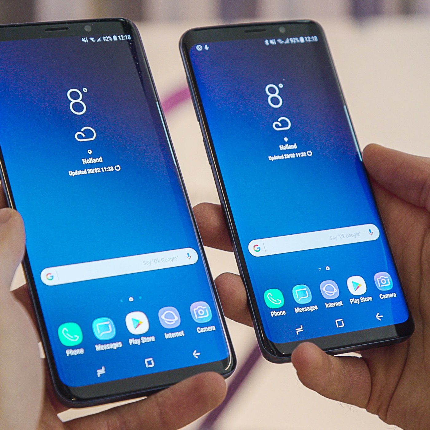 Samsung brings new messaging feature, improved AR Emoji to Galaxy S9 lineup﻿