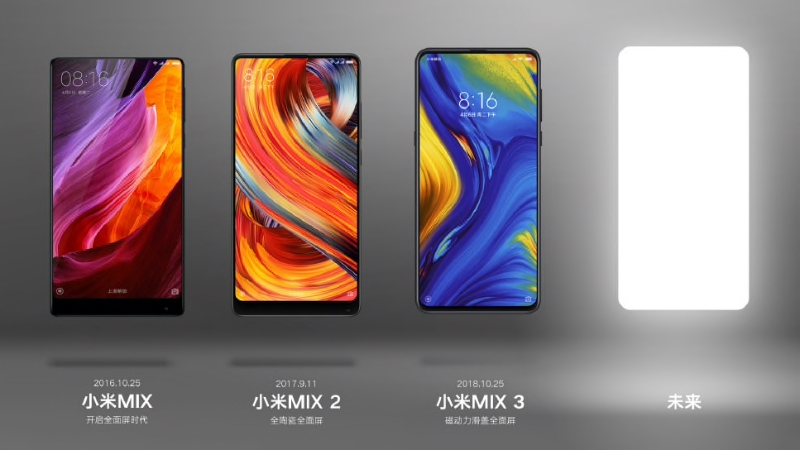 Xiaomi Mi Mix leaks heavily, shows off innards and some design elements