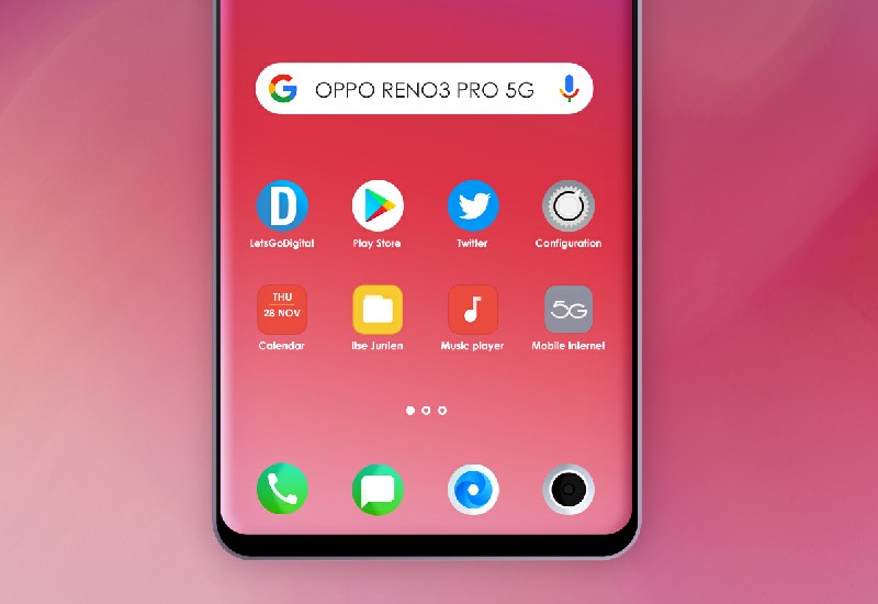 Oppo Reno 3 series up for reservation, showcases color options to expect