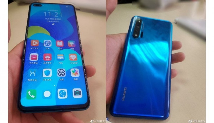 Huawei Nova 6 5G official images leak ahead of Dec 6 launch