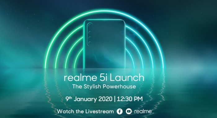 Realme 5i should make Indian debut on the 9th of January