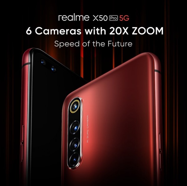 Realme tells us more about the cameras to launch with the X50 Pro 5G