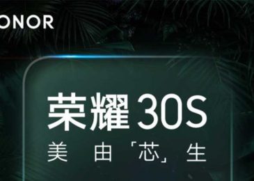Honor 30S would be the first from Huawei to use the Kirin 820 chipset