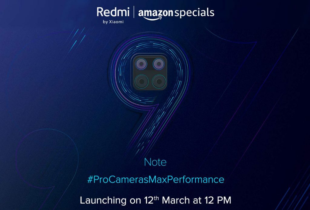 Redmi Note 9 devices set to launch in India on March 12