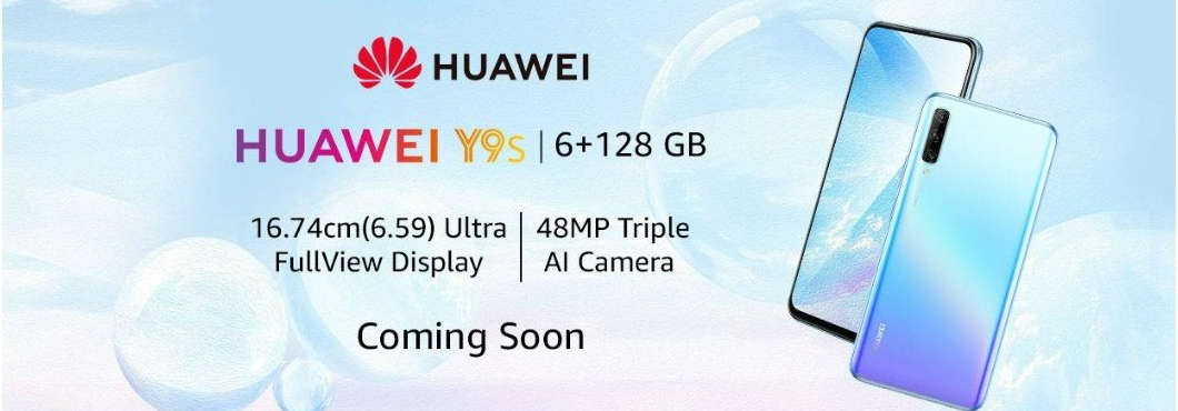 Huawei may launch its Y9s smartphone in India soon.