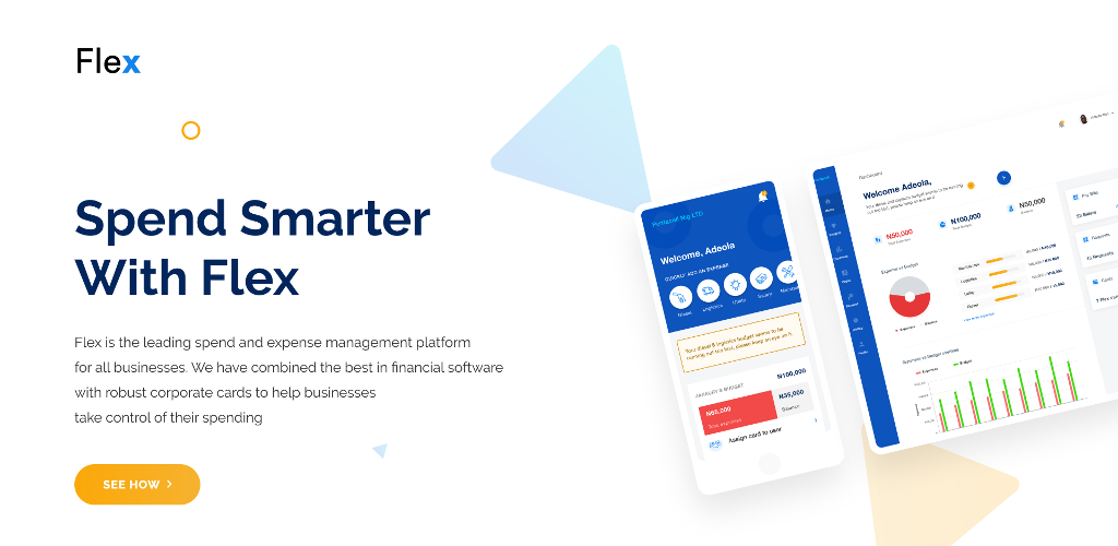 Nigerian Fintech startup, Flex Finance, helps small-scale businesses manage their finances better.