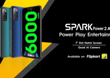 Tecno Unveils the Spark Power 2 Air in India; To go on Sale on September 20