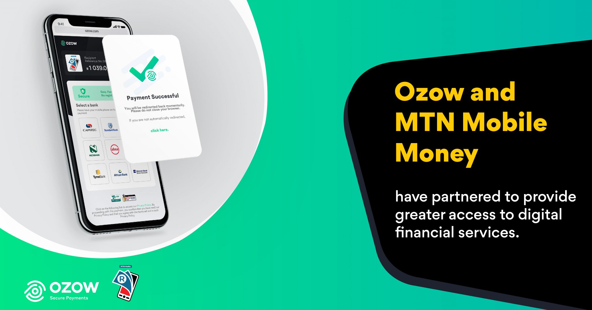 MTN South Africa Collaborates with Ozow to Further Simplify MoMo Transfers