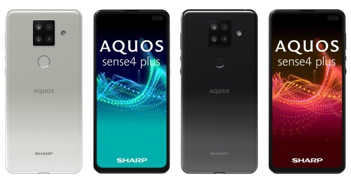 Sales of the Sharp AQUOS Sense 4 Plus Smartphone Begins in Taiwan