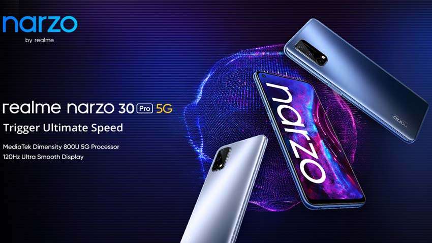 Realme Narzo 30 Pro 5G Launched alongside the Narzo 30A as the most affordable 5G handset in India