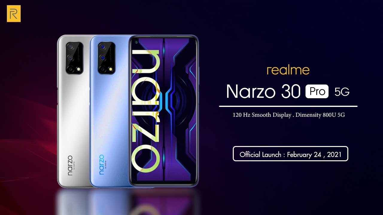 Realme India CEO Officially Unveils the Realme Narzo 30 Pro 5G Smartphone