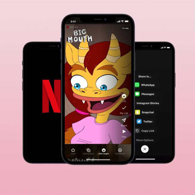 Netflix debuts Fast Laughs to rival TikTok and IG Reels