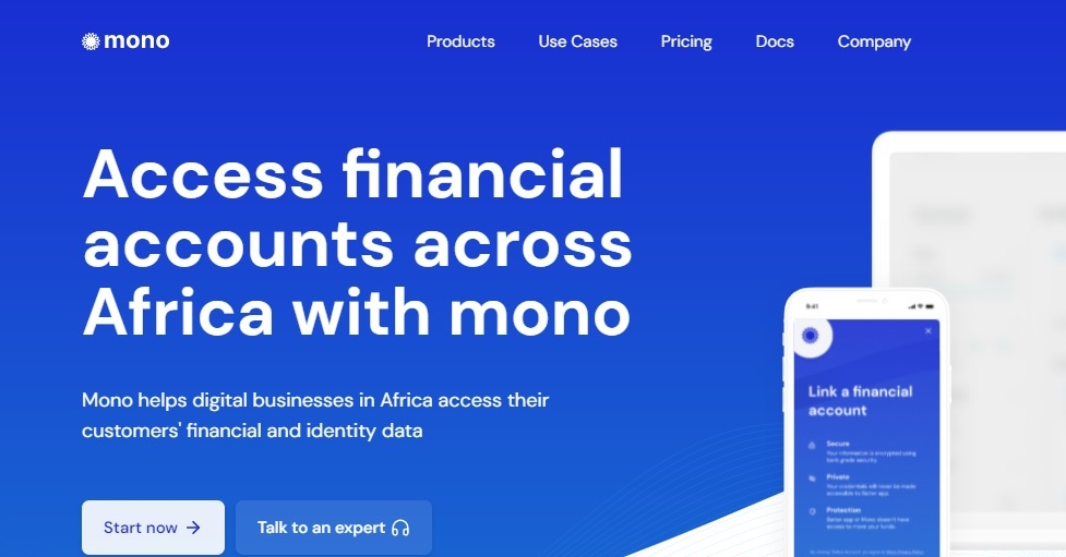 Mono – Nigerian fintech startup – raises $2m during seed funding round