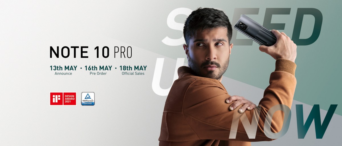 Infinix Note 10 Pro to arrive in Pakistan on May 13