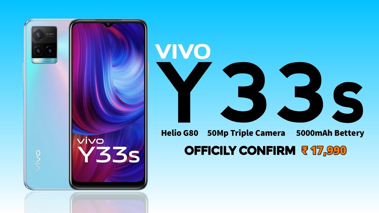 Vivo launched Y33s with 8GB expandable RAM, 128GB ROM and 50MP camera