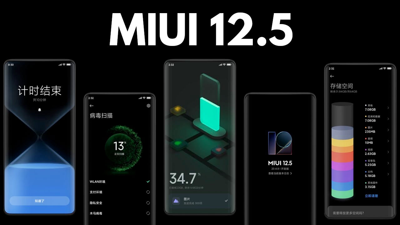 Xiaomi’s MIUI 12.5 Enhanced Edition on track to hit all 12 units soon