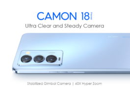 Official Renders of the Tecno Camon 18, 18P, and 18 Premier Emerge – Launch Seems Imminent