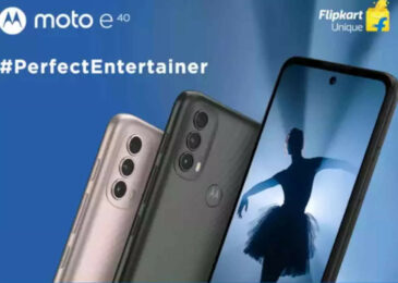 Flipkart Landing Page of the Moto E40 Smartphone Reveals Its Design and Specifications