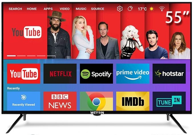 Weyon 55-inch Smart TV