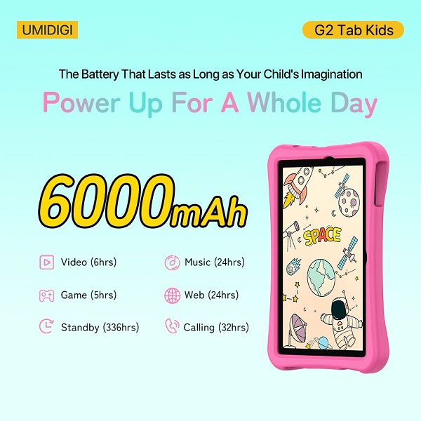 Umidigi G2 Tab Kids Battery