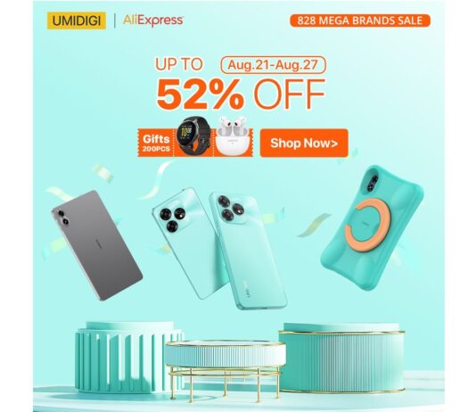 Umidigi AliExpress 828 Mega Brands Sale