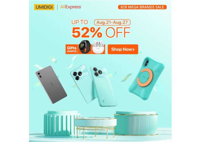 Umidigi AliExpress 828 Mega Brands Sale