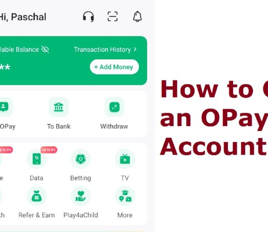 How to Open OPay Account