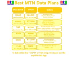 Best MTN Data Plans