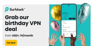 Surfshark Birthday VPN Deals 2026