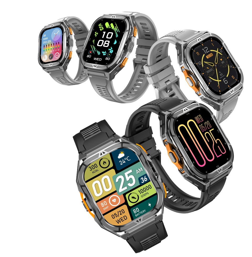 Rogbid Apex X5 GPS Smartwatch: The Ultimate Outdoor Companion with 60-Day Battery Life 3 Rogbid Apex X5