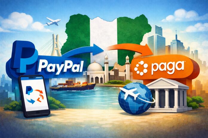 PayPal Partners Paga in Nigeria