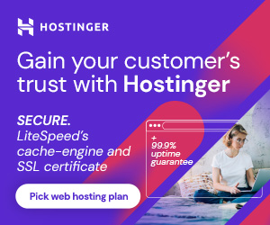 Pick a Web Hosting Plan at Hostinger