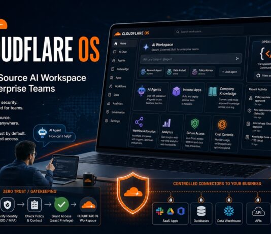 Cloudflare OS: Open-source AI workspace for teams