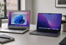 Parallels Desktop 27 Drops Intel Macs: What It Means for Intel Mac Owners Two laptops on a desk