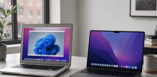 Parallels Desktop 27 Drops Intel Macs: What It Means for Intel Mac Owners Two laptops on a desk