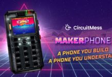 MAKERphone 2.0 Launches on Kickstarter: a Real 4G Phone You Build in Two Hours and Code with AI MAKERphone 2.0 from CircuitMess
