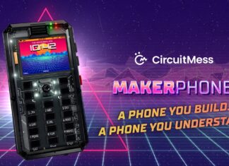 MAKERphone 2.0 Launches on Kickstarter: a Real 4G Phone You Build in Two Hours and Code with AI MAKERphone 2.0 from CircuitMess